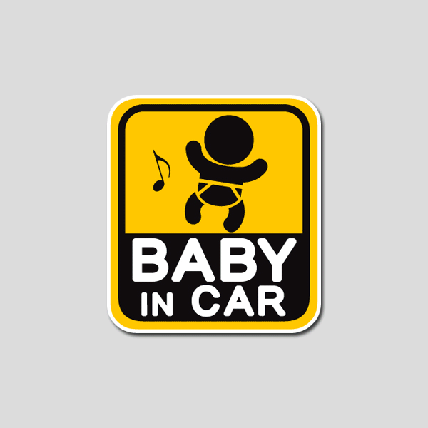 사각 BABY IN CAR-03-Printing